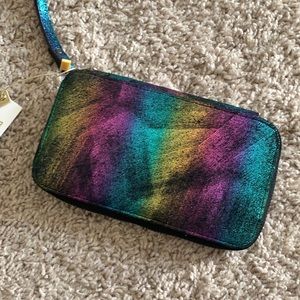 Aimee Kestenberg Black Rainbow Shimmer Dhena Bag